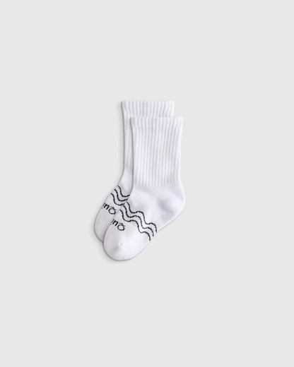 Organic Cotton Calf Sock 8-pack - 12M-24M / Neutral Multi