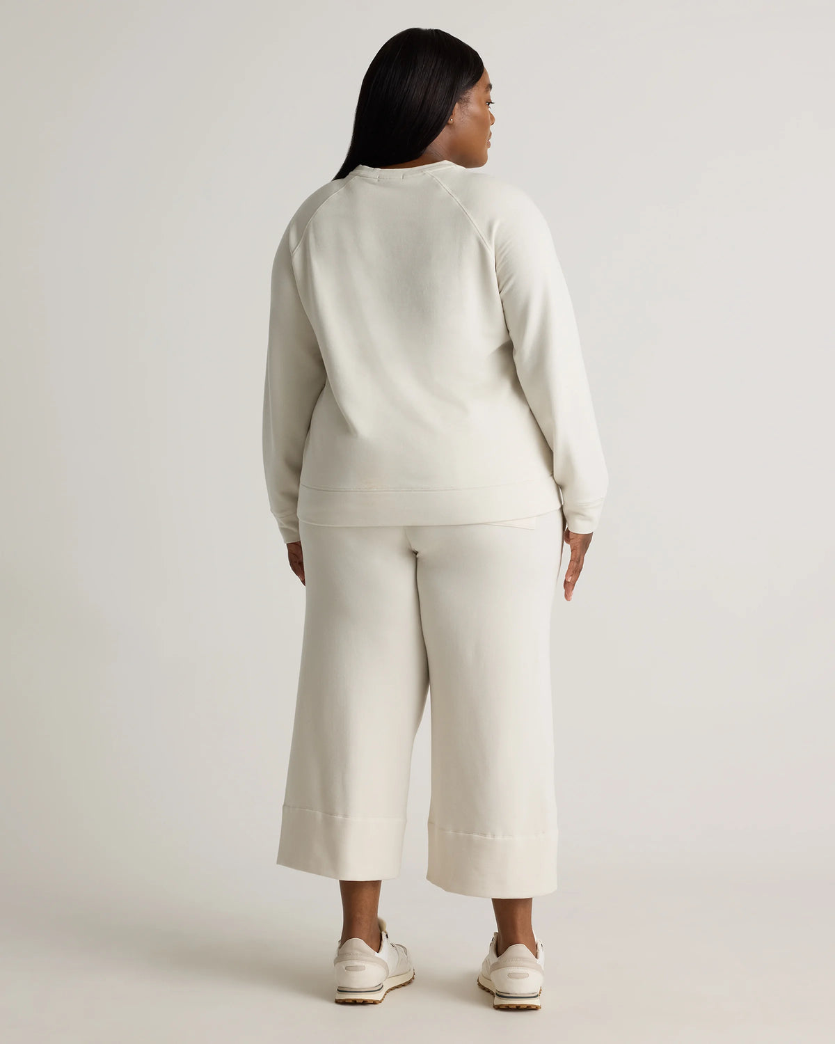 SuperSoft Fleece Crew - 1X / Dried Fig