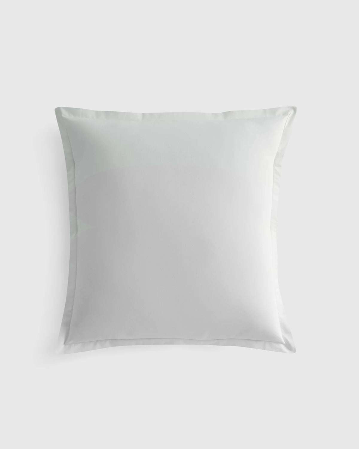 Organic Crisp Percale Euro Sham - Euro / White