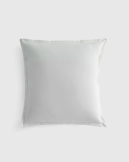 Organic Crisp Percale Euro Sham - Euro / White