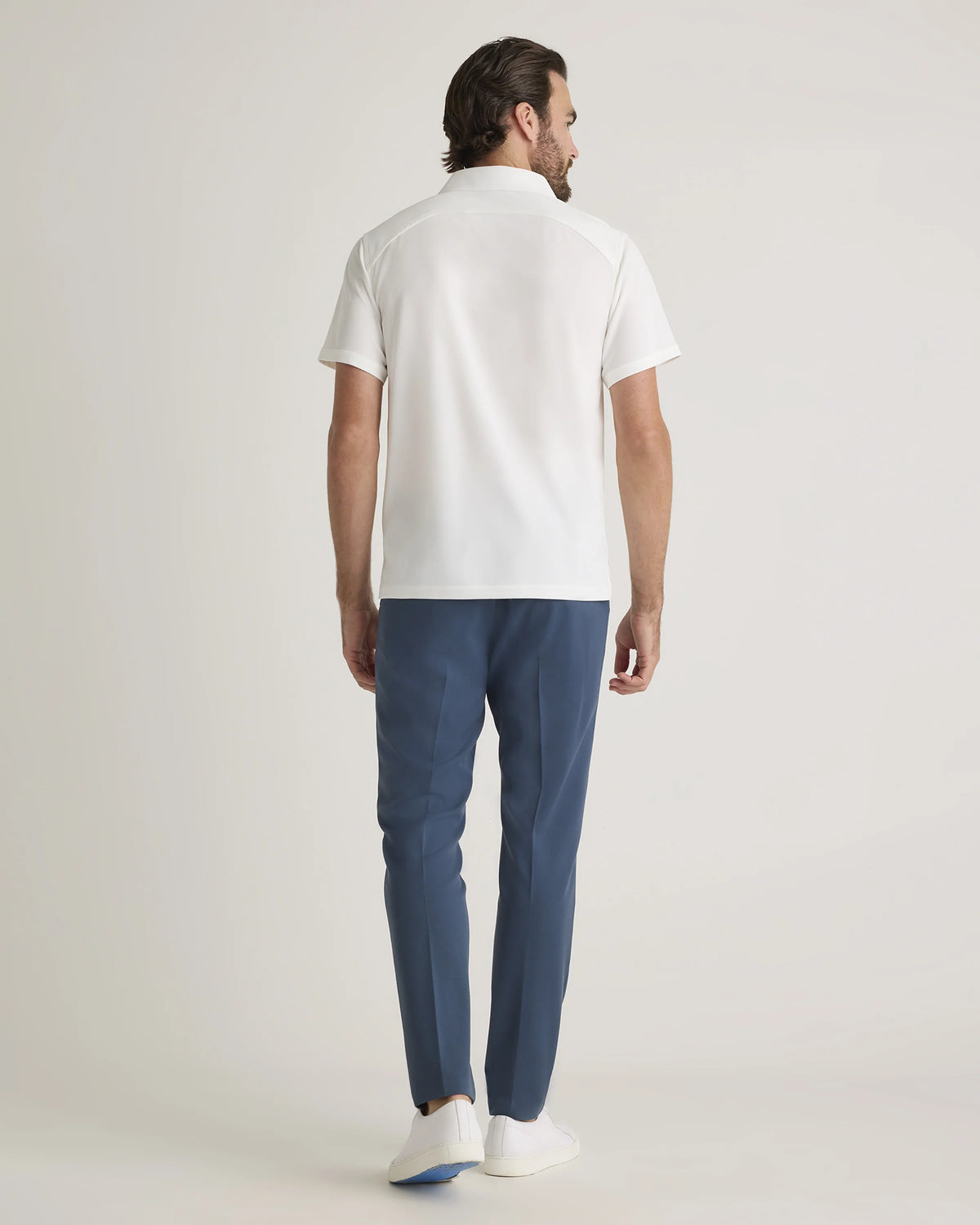 Commuter Stretch Pique Polo - S / Dark Coal