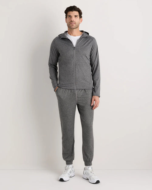 Flowknit Performance Zip Hoodie - S / Heather Grey