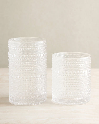 Jupiter Tall Glass Tumbler (Set of 6) - One Size / Fern Green
