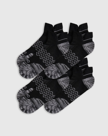 Performance Running Ankle Socks (4-Pack) - S / White