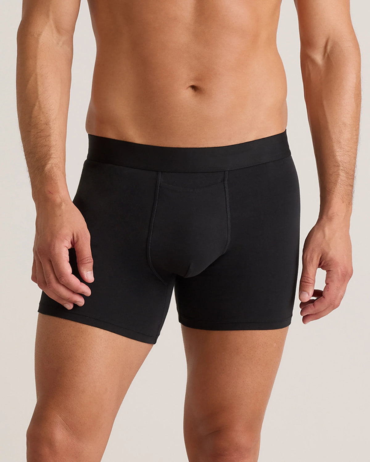 Organic Cotton 4'' Trunk (3-pack) - XS / Light Grey