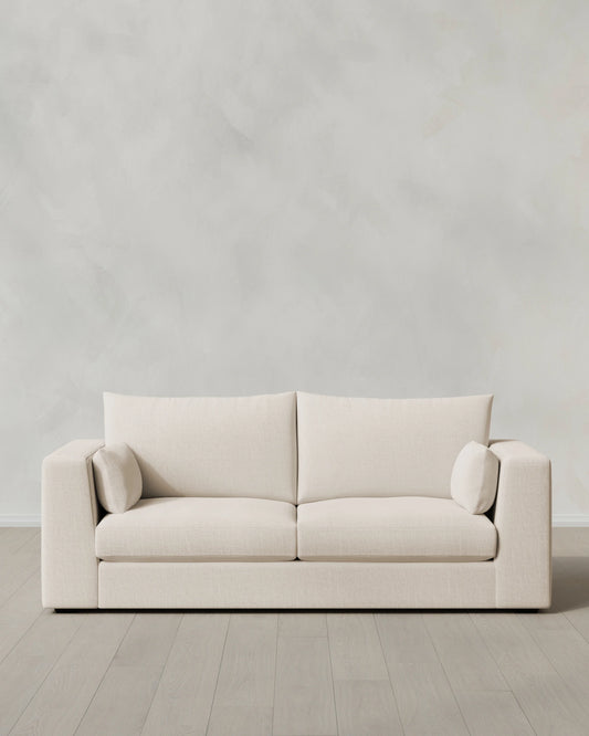 Oasis Sofa in Performance Linen - 7ft / Pearl