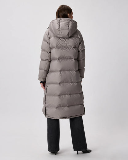 Responsible Down Long Puffer Jacket - XS / Black