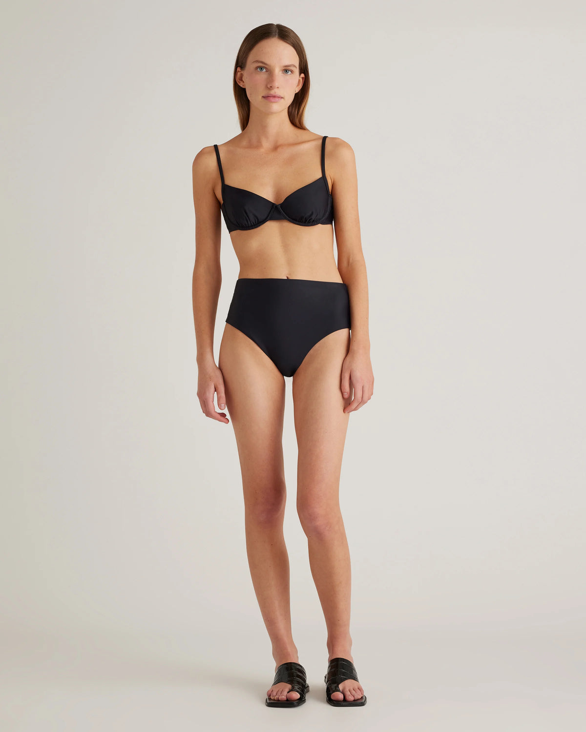 Italian Demi Bikini Top - XS / Deep Navy