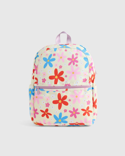 Recycled Double Pocket Backpack - One Size / Rainbow Clouds