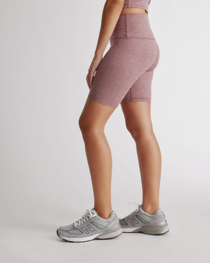 Ultra-Soft Bike Short - XS / Heather Espresso