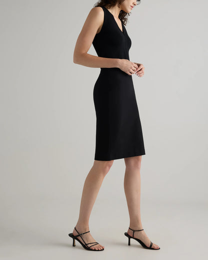 Ultra-Stretch Ponte Pencil Skirt - XS / Charcoal