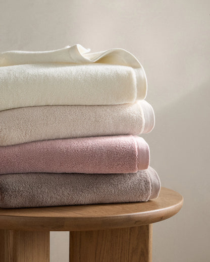Plush Organic Turkish Cotton Bath Sheet (Set of 2) - One Size / White