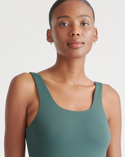 Ultra-Form Short Jumpsuit - XS / Forest Green
