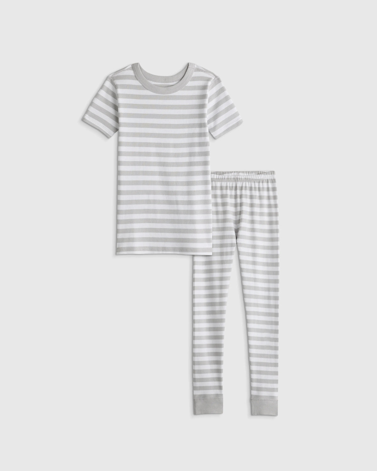 100% Organic Cotton Short Sleeve and Pant Pajama Set - 2T / Planets