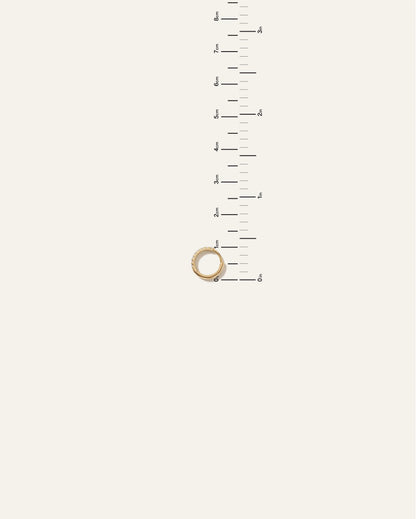 14K Gold Pave Diamond Second Piercing Tiny Huggie - Single - One Size / Yellow Gold