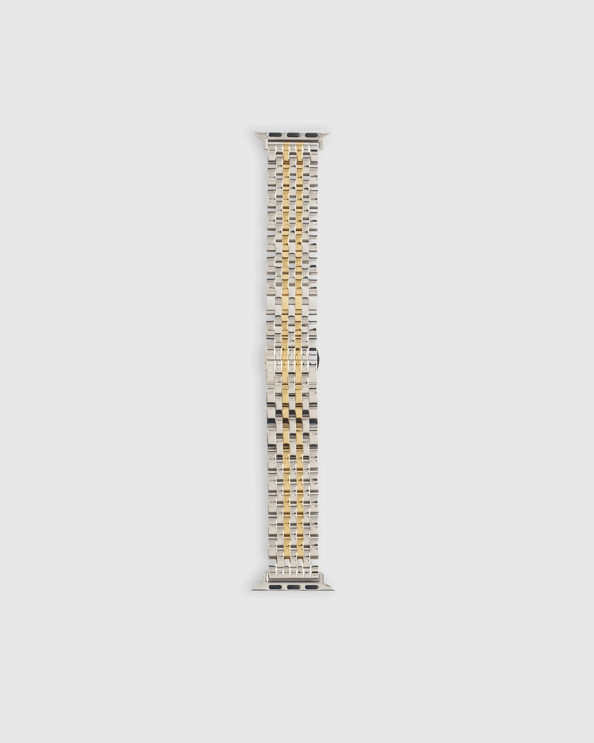 Stainless Steel Bracelet Smartwatch Band - 38mm - 42mm / Silver/Gold