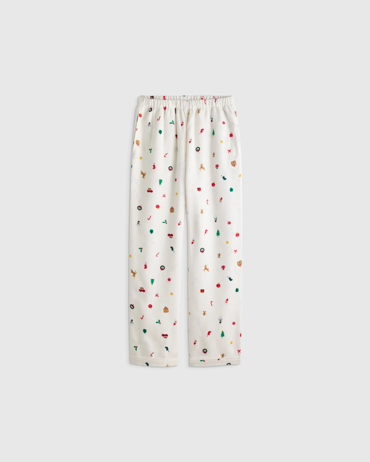 Holiday Flannel Pajama Set - 6 / Multi Holiday