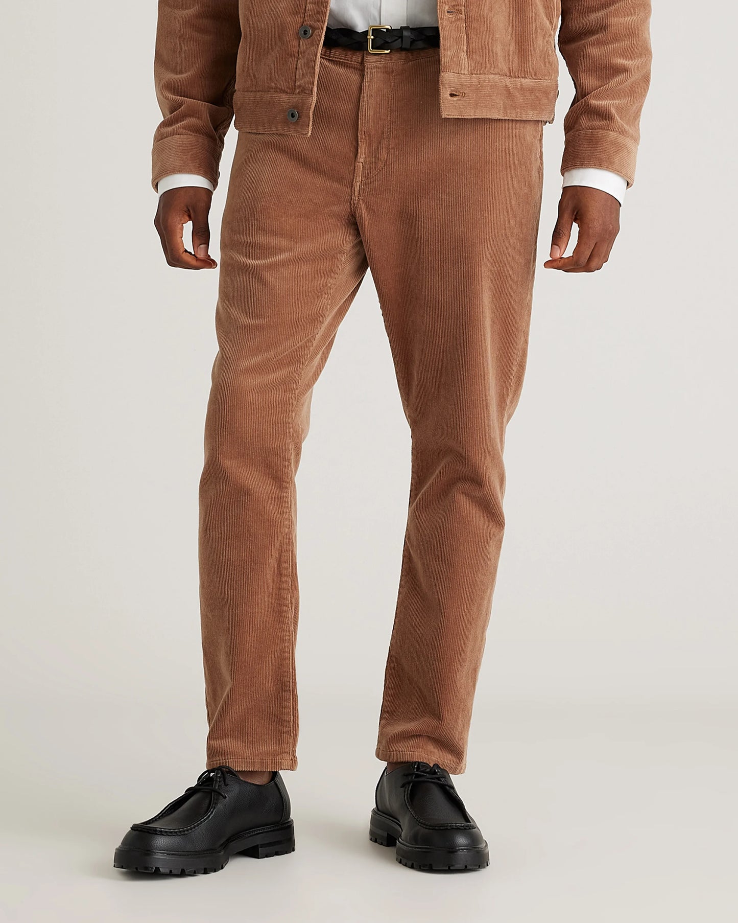 Organic Stretch Corduroy 5-Pocket Pants - 30X30 / Espresso