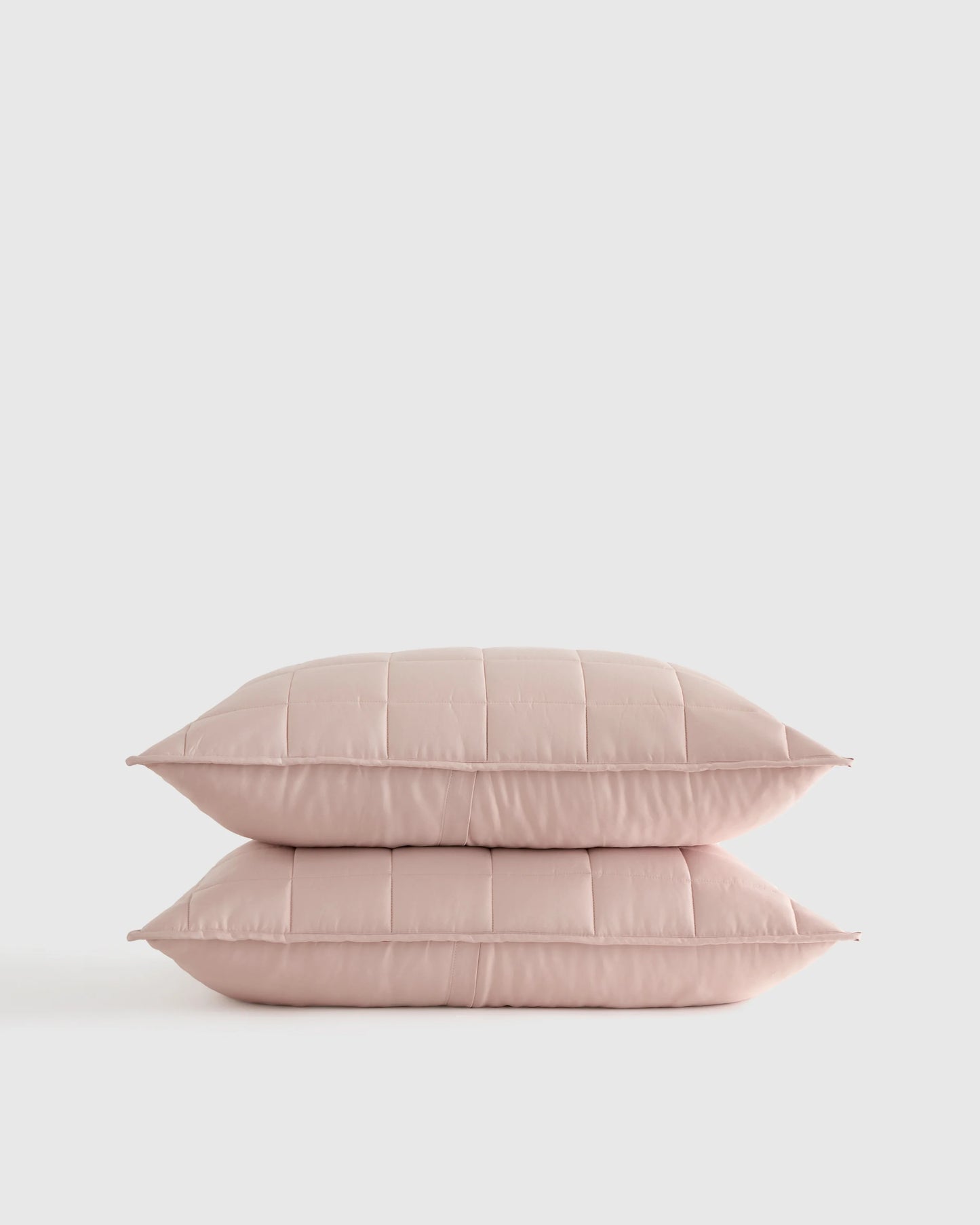 Bamboo Box Quilted Sham Set - Standard / Sage
