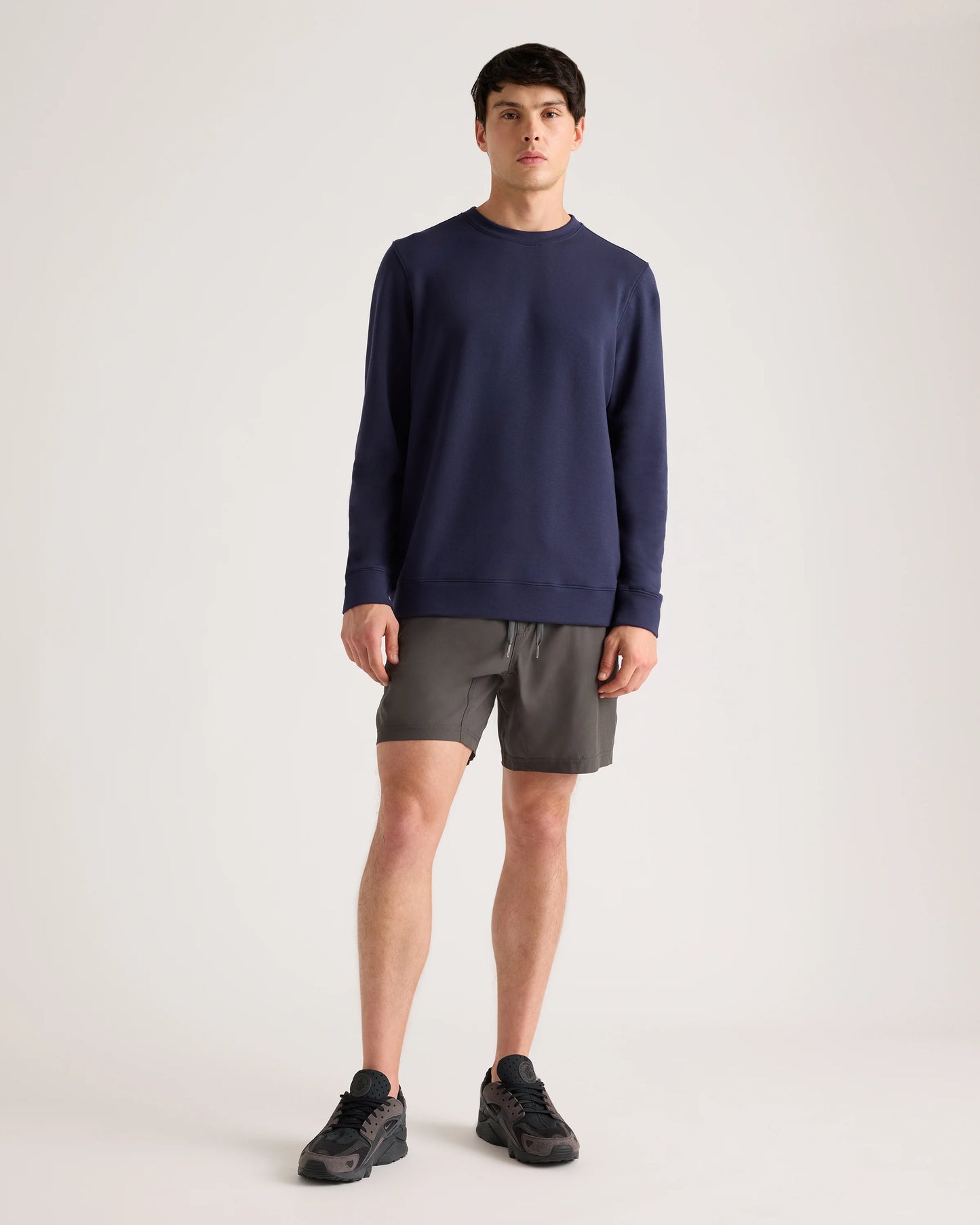 Supersoft Fleece Crew - XS / Heather Oatmeal