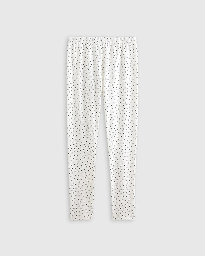 Organic Cotton Leggings - 6 / Red