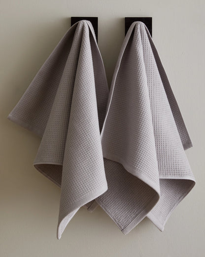 Turkish Waffle Terry Bath Towel Bundle - One Size / White