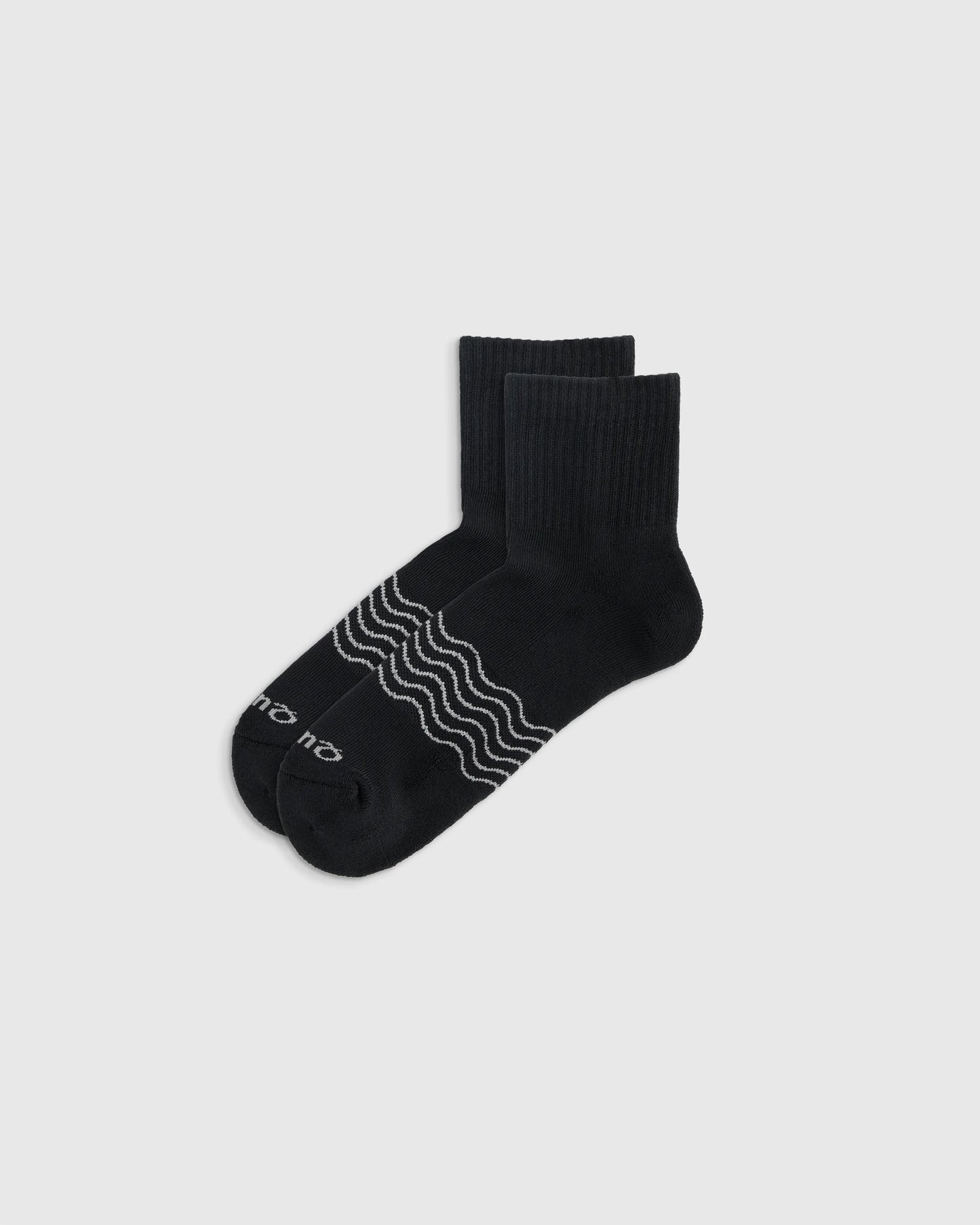 Everyday Cotton Solid Quarter Socks (4-Pack) - S / White