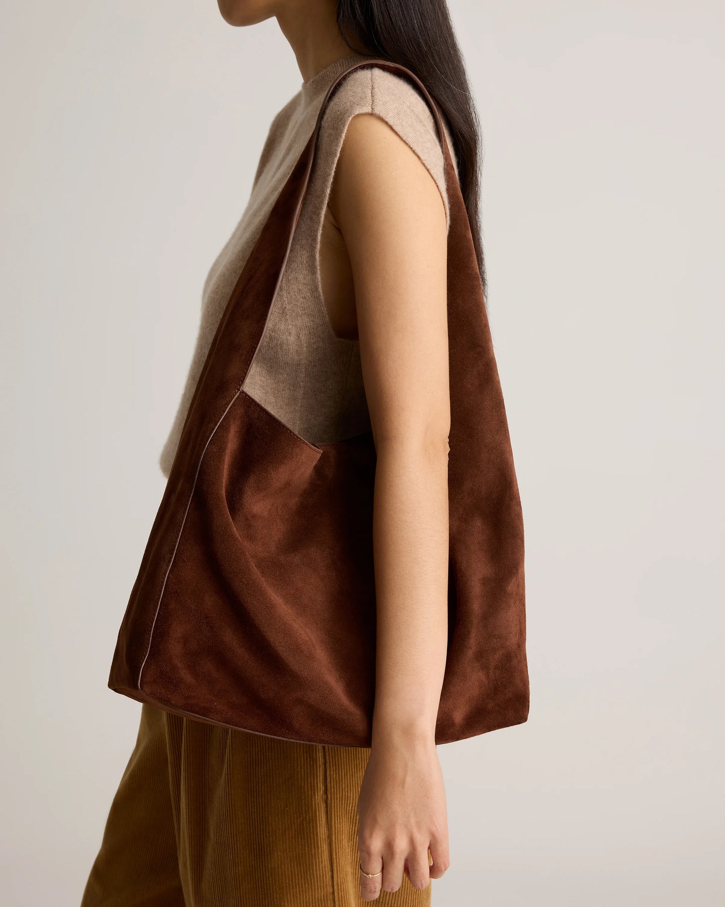 Esme Shoulder Bag - One Size / Pebble