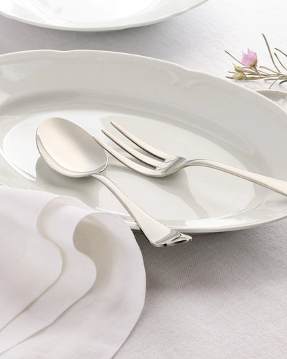 Dolce Vita 2-Pc Serving Utensil Set by Mepra - One Size / Polished Stainless Steel