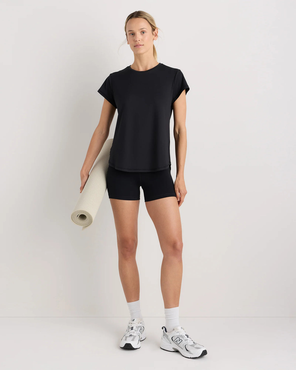 Flowknit Breeze Tee - XS / Heather Green