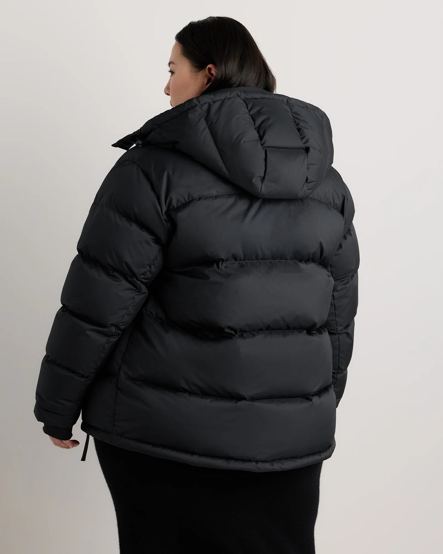 Responsible Down Puffer Jacket - 1X / Black