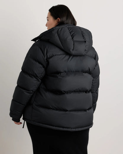Responsible Down Puffer Jacket - 1X / Black