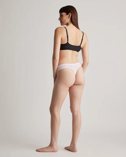 Invisible Bonded Thong (6-Pack) - XS / Plum