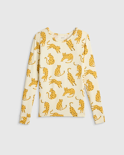Bamboo Long Sleeve and Pant Pajama Set - 6 / Wildflower Dreams