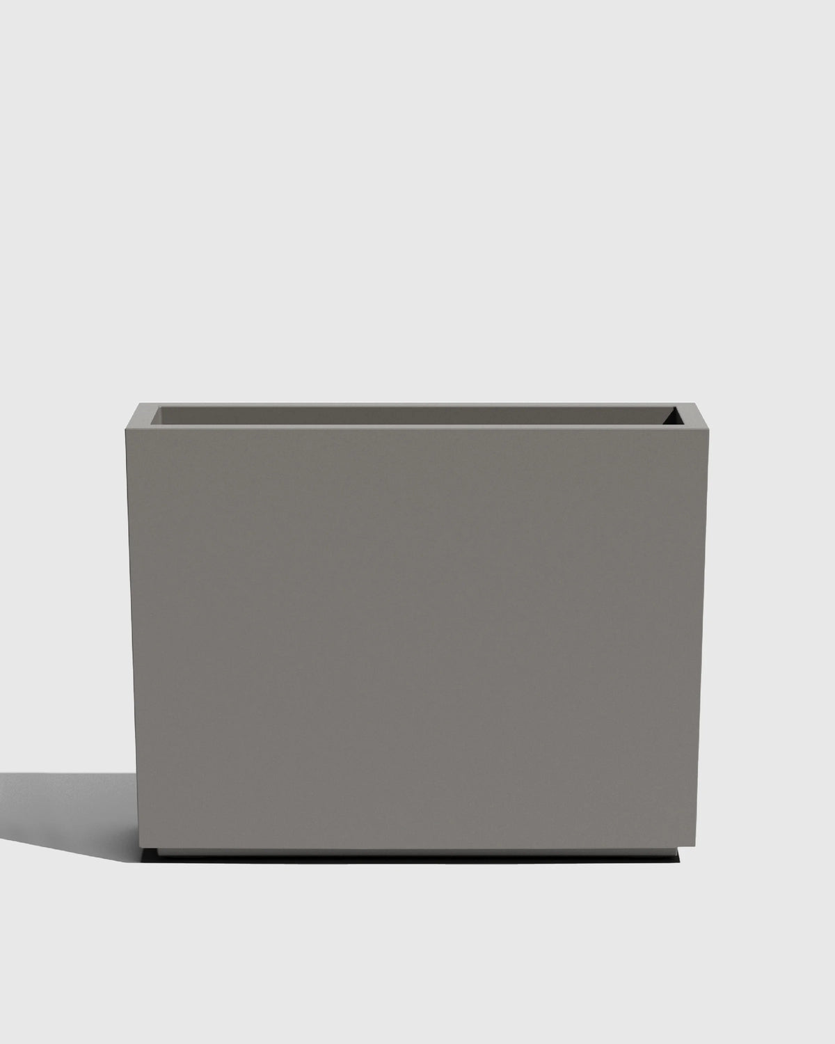Block Series All Weather Rectangular Planter by Veradek - One Size / Black