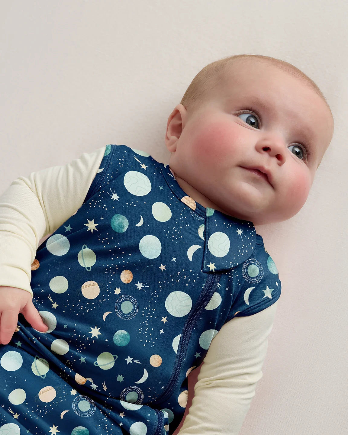 Bamboo Sleep Bag 0.5 TOG - S / Colony Blue