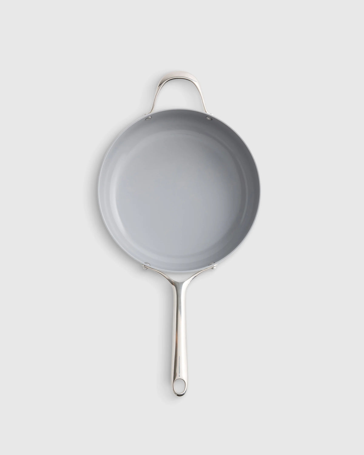 Ceramic Nonstick Saute Pan with Lid - One Size / Navy
