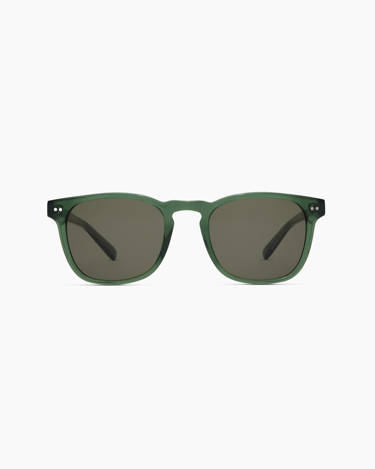 Boston Polarized Acetate Sunglasses - One Size / Honey with Green lens