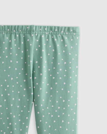 Organic Cotton Leggings - 12-18M / Bright Blush