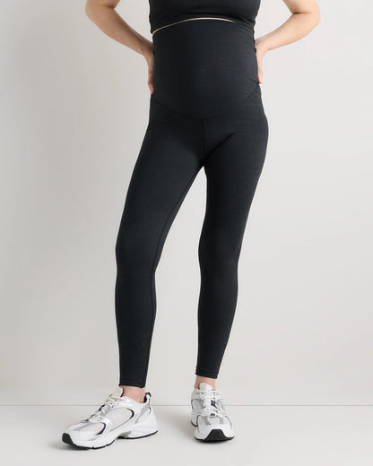 Ultra-Soft Maternity Legging - XS / Heather Black