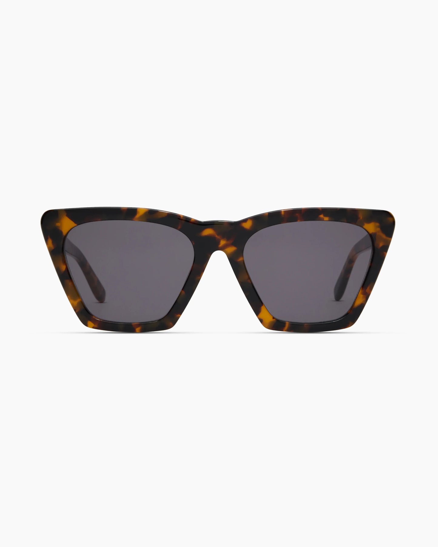 Andy Polarized Acetate Sunglasses - One Size / Black with Grey lens