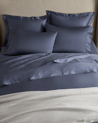 Signature Giza Cotton Sateen Euro Sham - Euro / Mineral