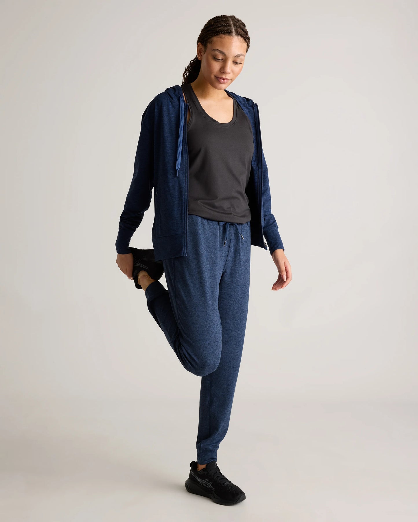 Flowknit Mid-Rise Joggers - XXL / Heather Grey