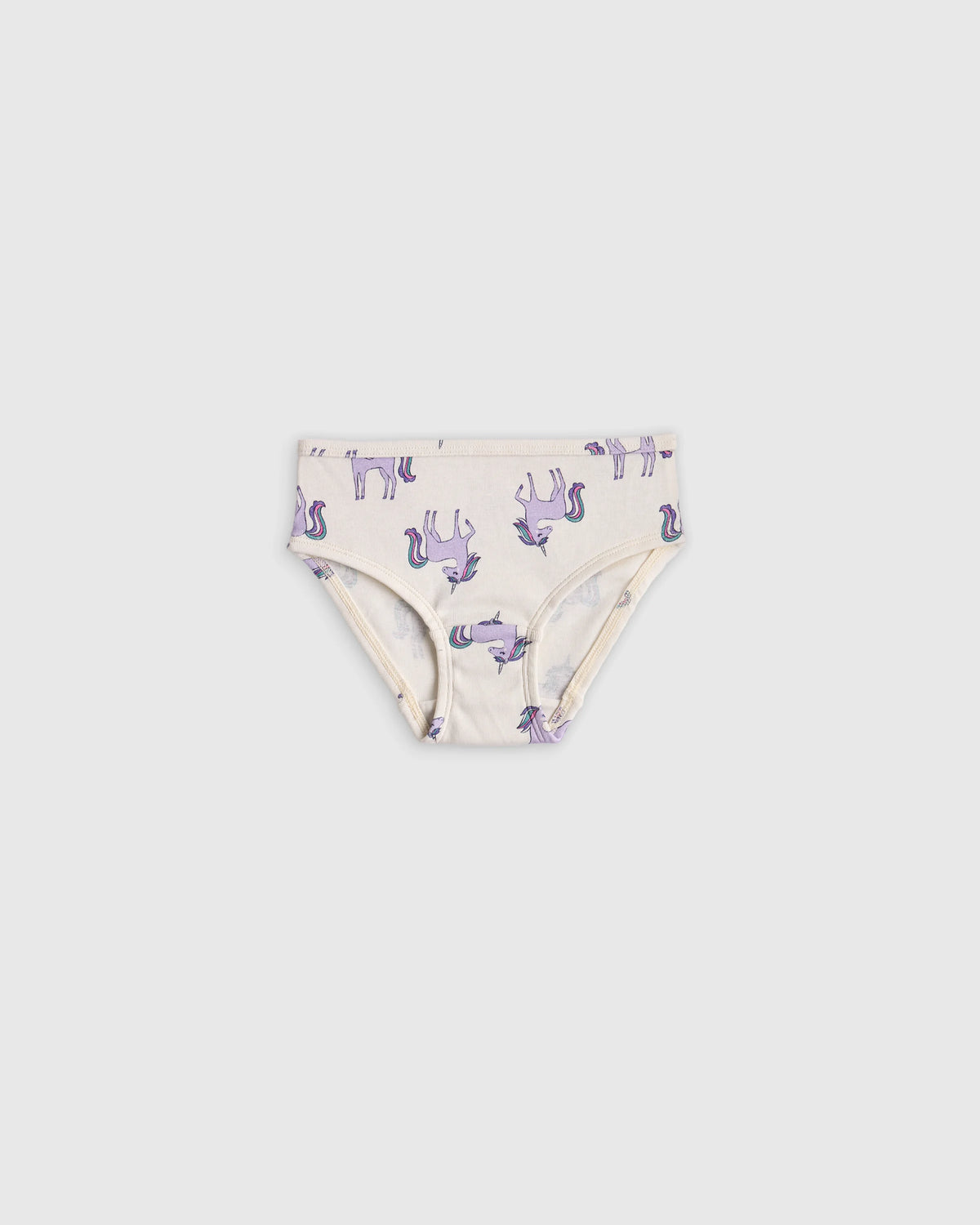 Girls 100% Organic Cotton Brief 7-Pack - 2T / Girl Multi Pack