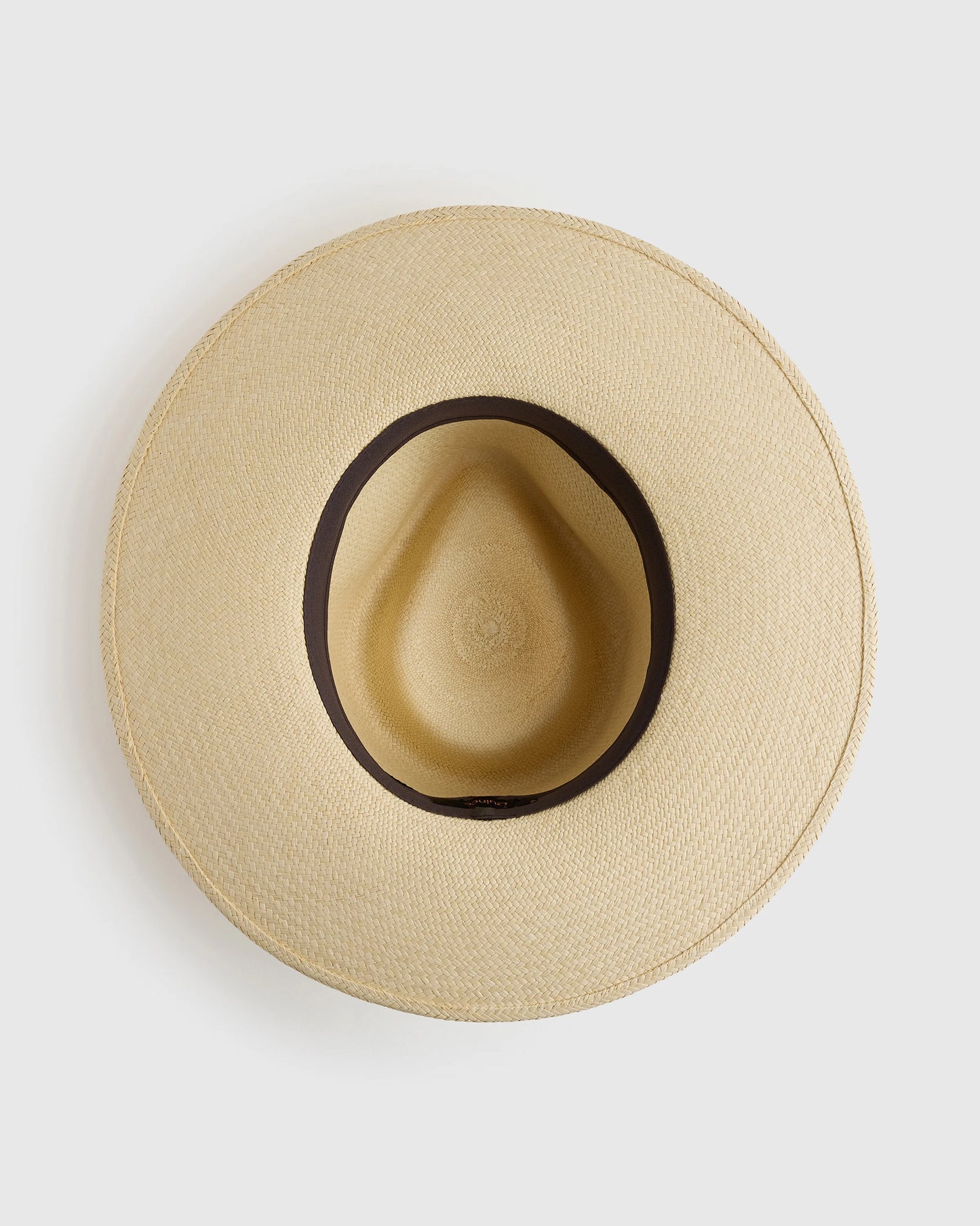 Toquilla Straw Wide Brim Panama Hat - S / Natural