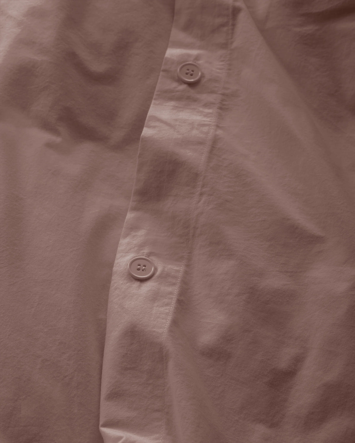 Organic Brushed Cotton Duvet Cover - Twin / Toffee