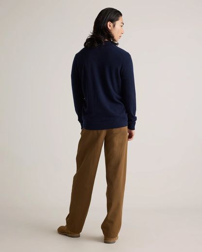 Mongolian Cashmere Button Down Sweater - S / Brown