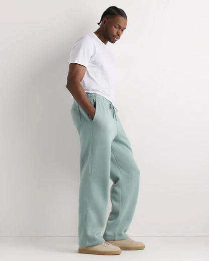 Everyday Fleece Straight Leg Sweatpants - XS / Coastal Sage
