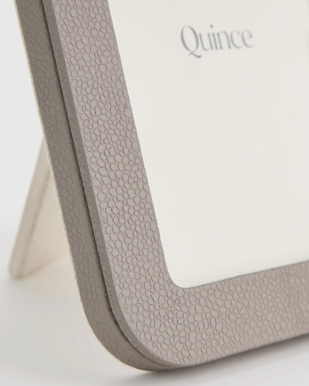 Shagreen Leather Picture Frames - 4x6 photo / Blush
