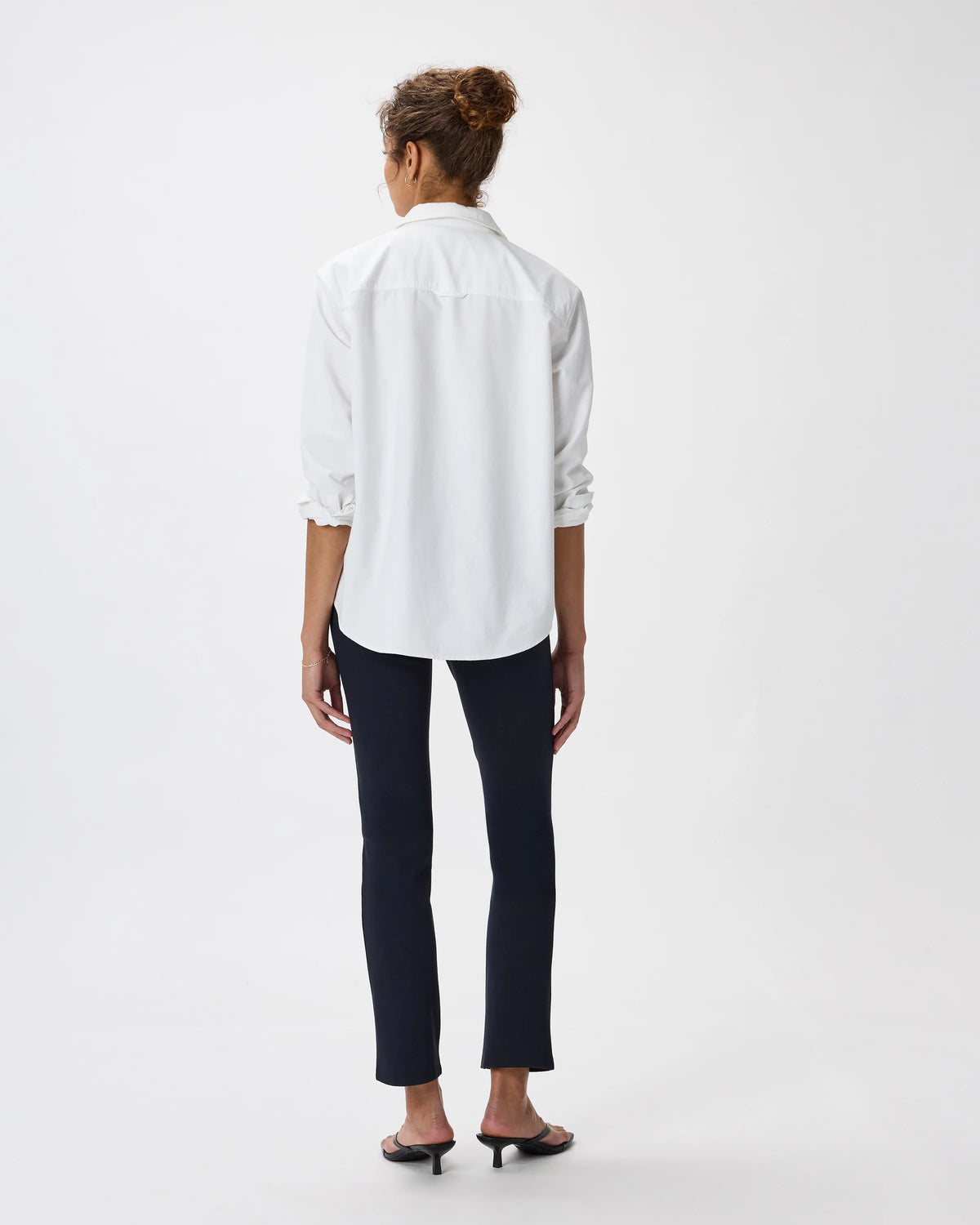 Ultra-Stretch Ponte Straight Leg Pants - XS / Morel Grey